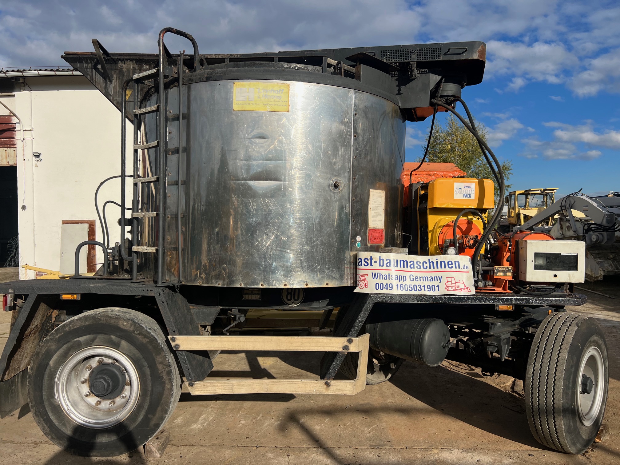 Asphaltkocher - Gußkocher