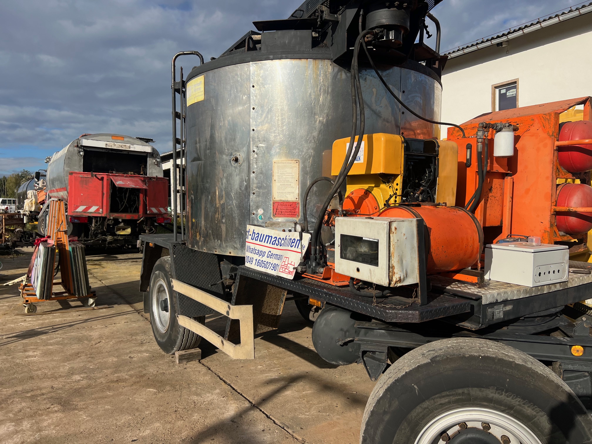 Asphaltkocher - Gußkocher – Bild 4